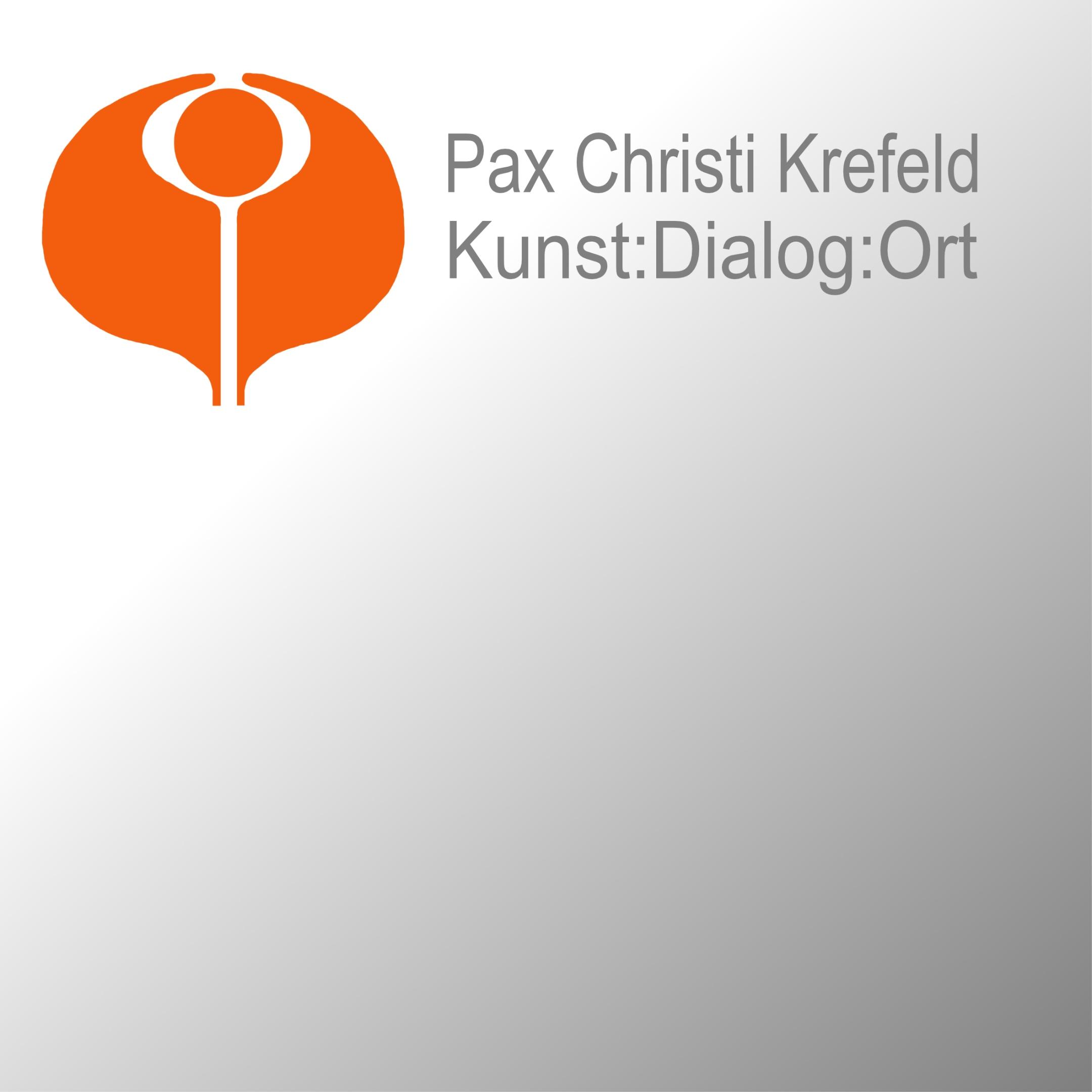 Logo mit Namen und Ort in Grau